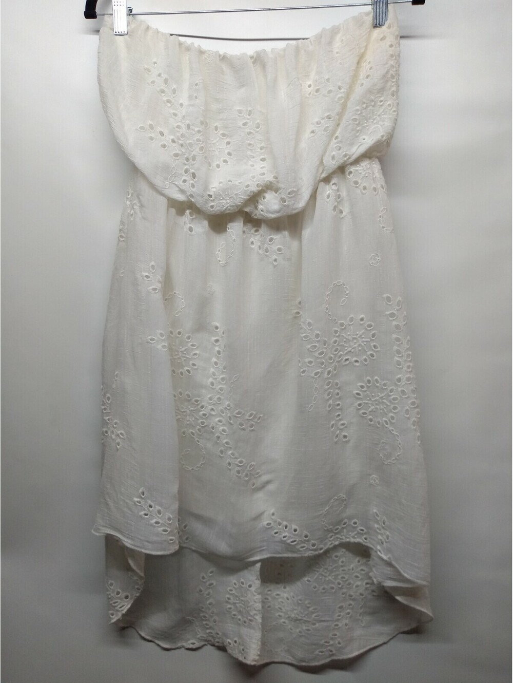 My Michelle Tube Top Dress White Hi-low Medium 040